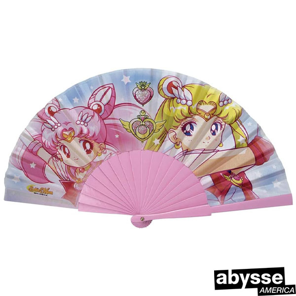 Abysse America ABYstyle Sailor Moon - Sailor Moon and Chibi Moon Fan